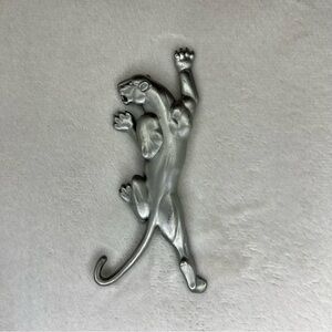 Vintage JJ 1986 Climbing Panther Brooch